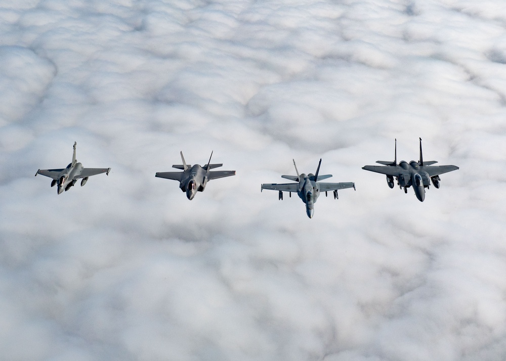 Atlantic Trident 2025 Formation Flight