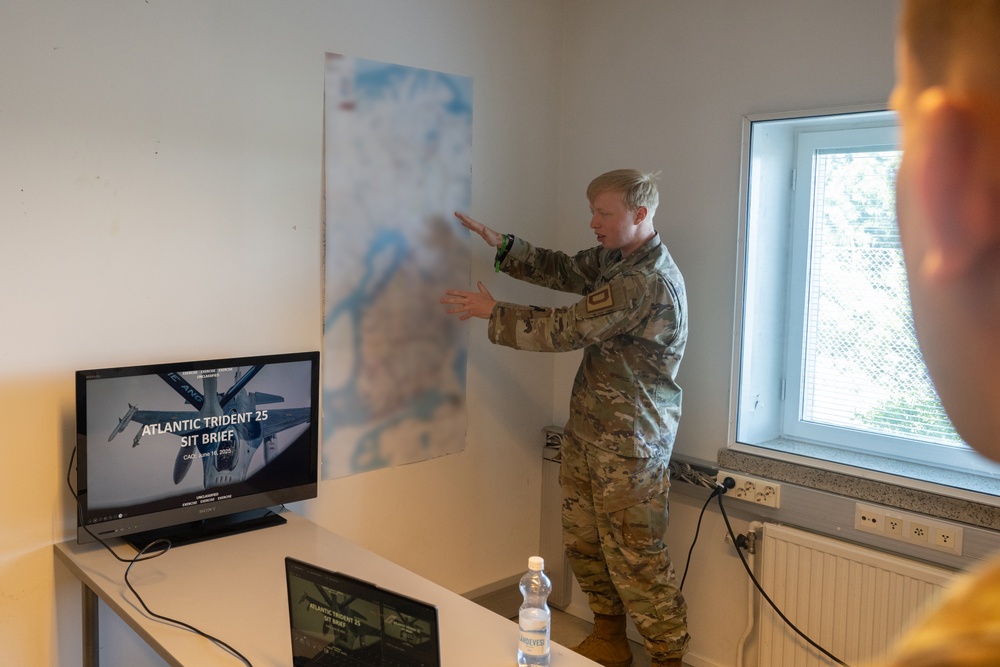 Atlantic Trident 25: 100th ARW Airmen support the mission