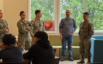 Seabees Bring Tools, Time, and Perspective to Anchorage Youth in Recovery