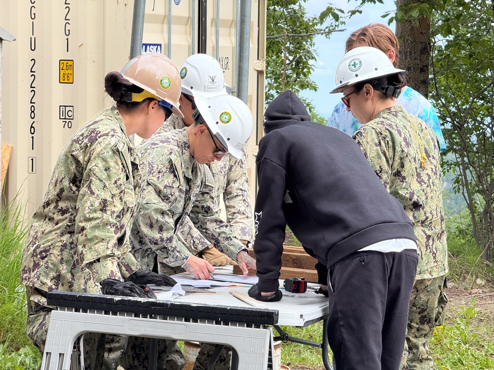 Navy Seabees Connect with Youth Through Mentorship and Service at ARCH Facility