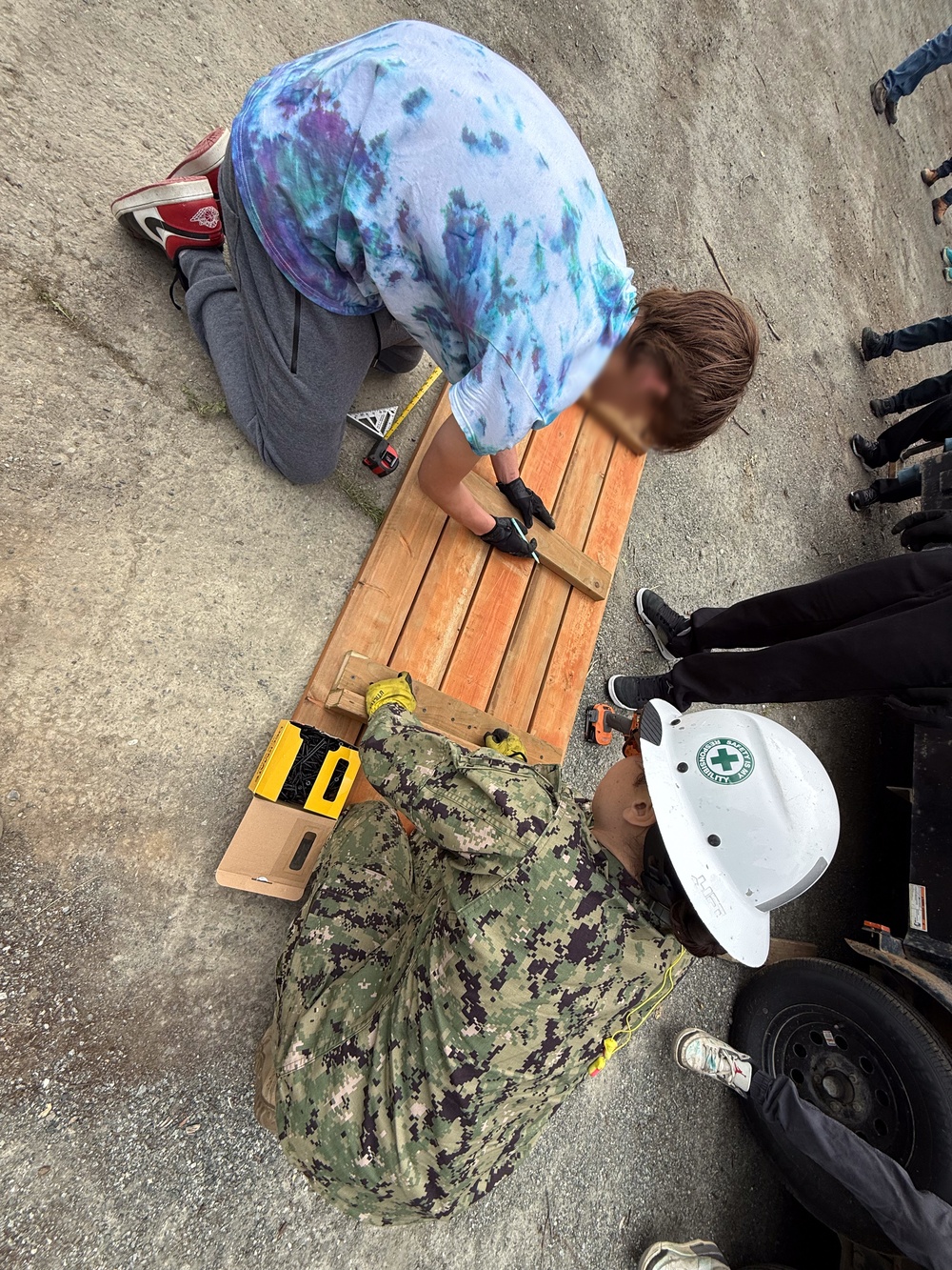 Navy Seabees Connect with Youth Through Mentorship and Service at ARCH Facility
