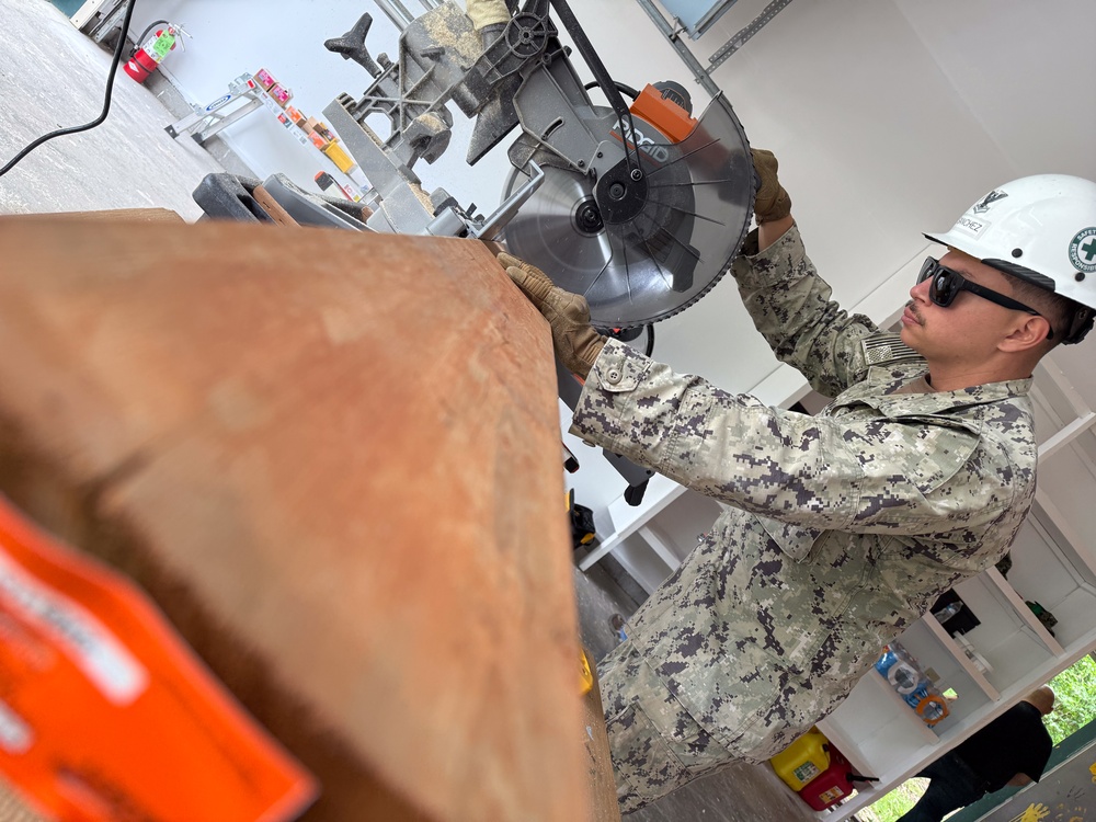 Navy Seabees Connect with Youth Through Mentorship and Service at ARCH Facility