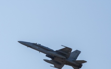Finnish Air Force F/A-18 Hornet at Atlantic Trident 25