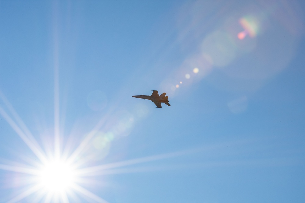 Finnish Air Force F/A-18 Hornet at Atlantic Trident 25