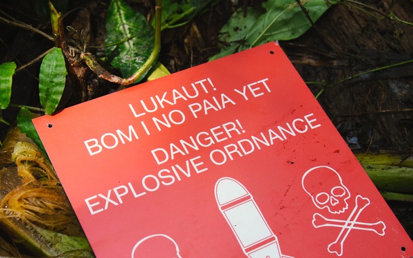 Operation Render Safe 25.1: Reconnaissance mission in Papua New Guinea aims to save lives