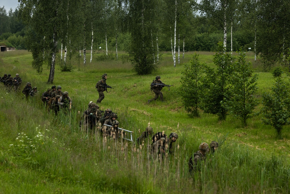 BALTOPS 25 Force on Force in Skrunda
