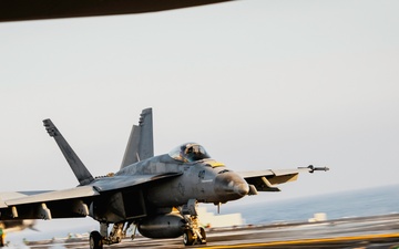 George Washington Conducts Flight Operations