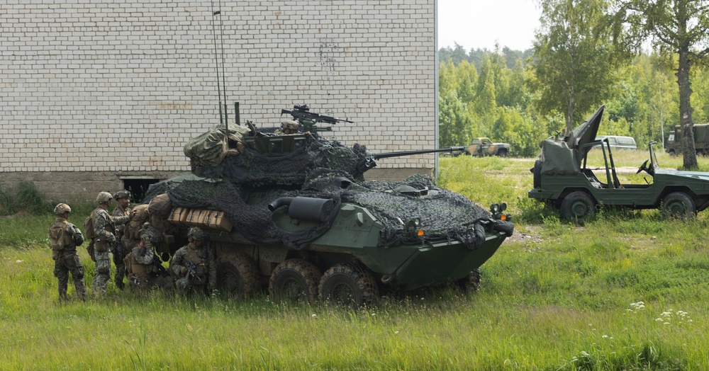 BALTOPS 25 Force on Force in Skrunda