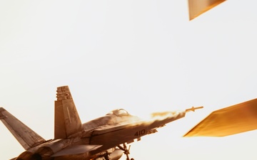 George Washington Conducts Flight Operations