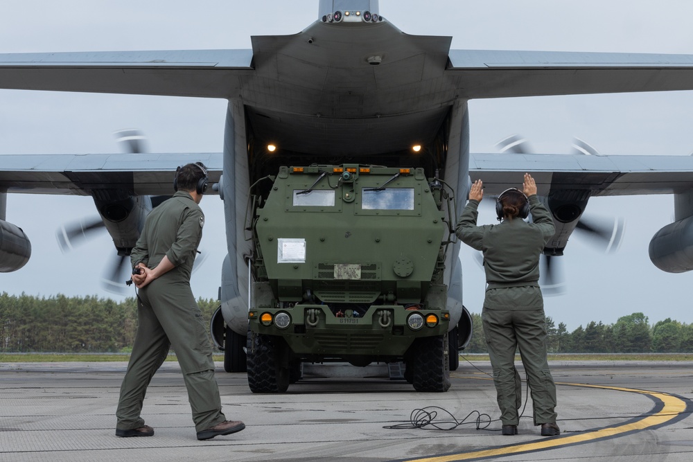 2/14 Marines Operate HIMARS in Poland during BALTOPS 25
