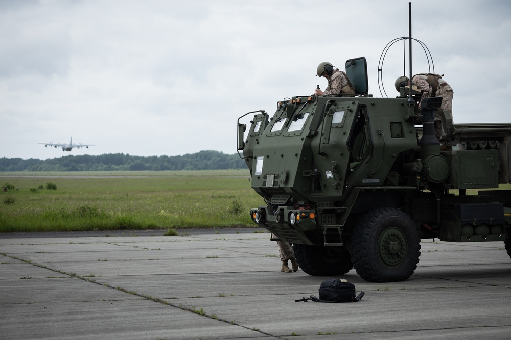 2/14 Marines Operate HIMARS in Poland during BALTOPS 25