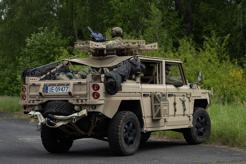 2/14 Marines Operate HIMARS in Poland during BALTOPS 25