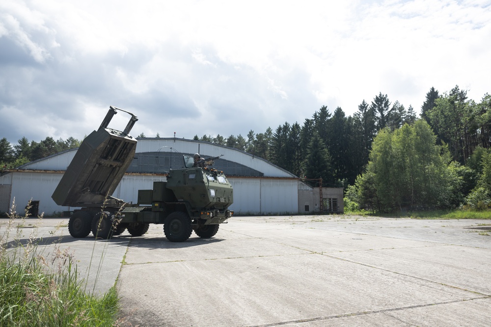 2/14 Marines Operate HIMARS in Poland during BALTOPS 25