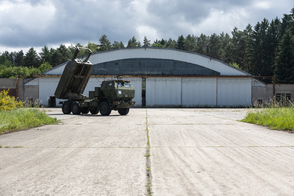 2/14 Marines Operate HIMARS in Poland during BALTOPS 25