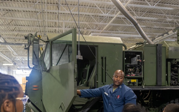 Marine Corps Combat Service Support Schools hosts Bring Your Child to Work Day