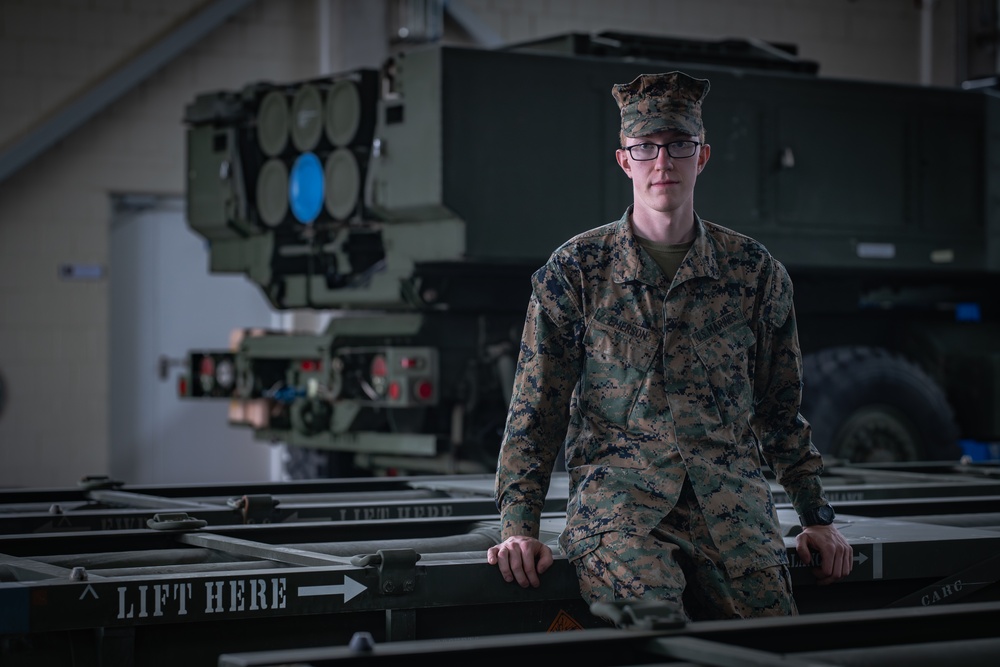 Portrait of Lance Cpl. Timothy Emerson