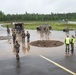 Airfield damage- repaired and ready at Atlantic Trident 25