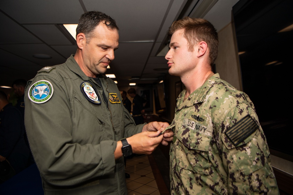 Boxer officers promote to Lieutenant Junior Grade