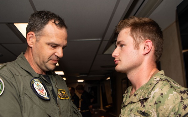 Boxer officers promote to Lieutenant Junior Grade