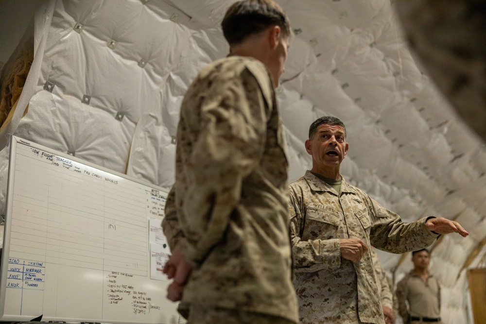4th MAW Commanding General Visits ITX 3-25