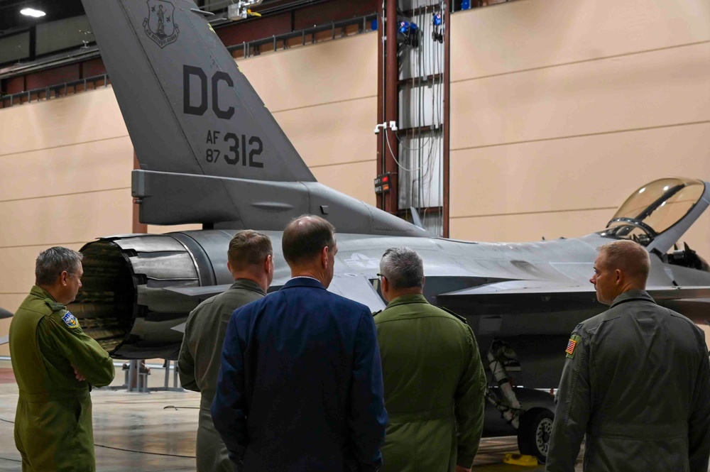 Royal Canadian Air Force visit D.C. Air National Guard