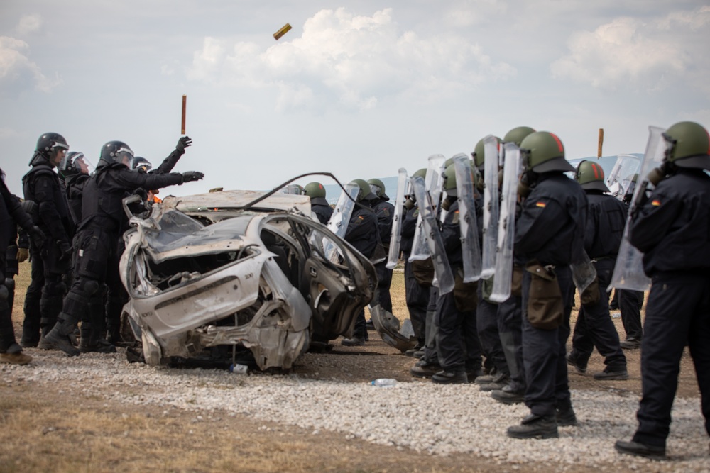 Multinational KFOR soldiers conduct CRC training in Kosovo