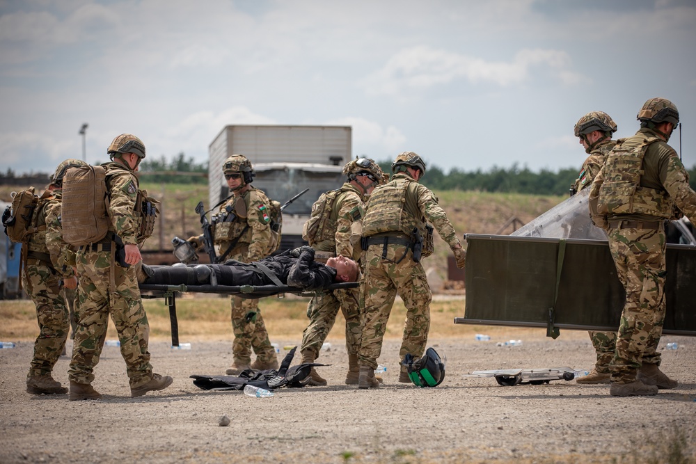 Multinational KFOR soldiers conduct CRC training in Kosovo