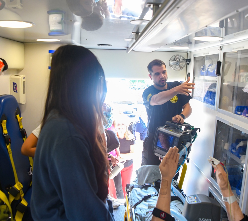 Naval Medical Center Camp Lejeune offers high school students preview of hopeful career opportunities