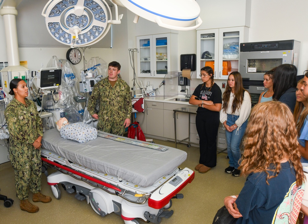 Naval Medical Center Camp Lejeune offers high school students preview of hopeful career opportunities