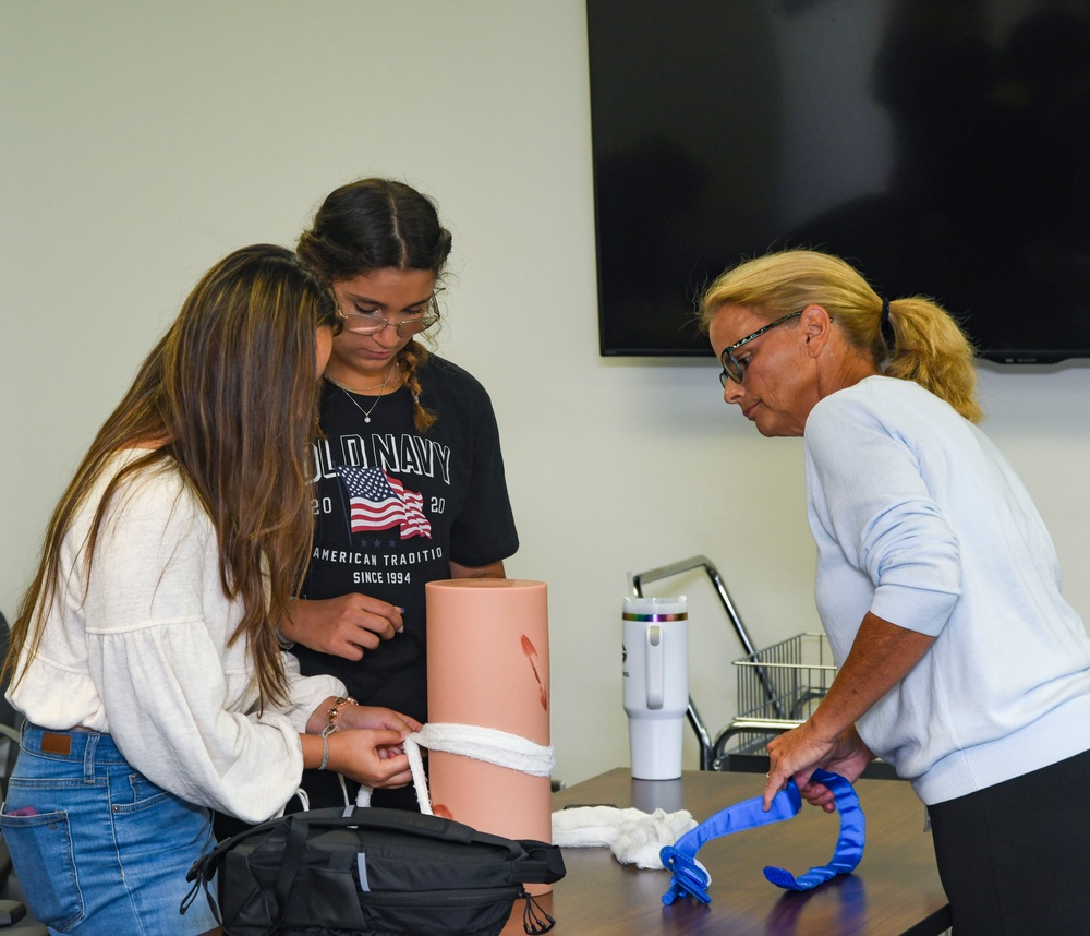 Naval Medical Center Camp Lejeune offers high school students preview of hopeful career opportunities