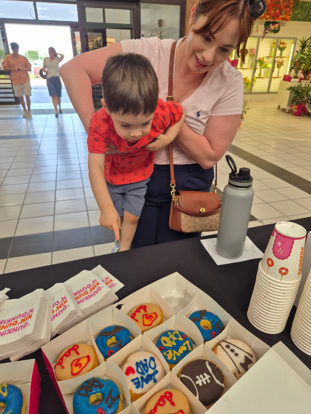 Navy Exchanges host successful Donuts for Dad events