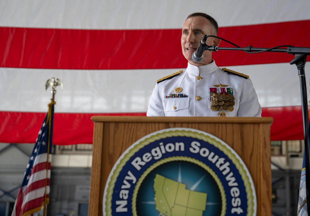 CNRSW holds Change of Command Ceremony