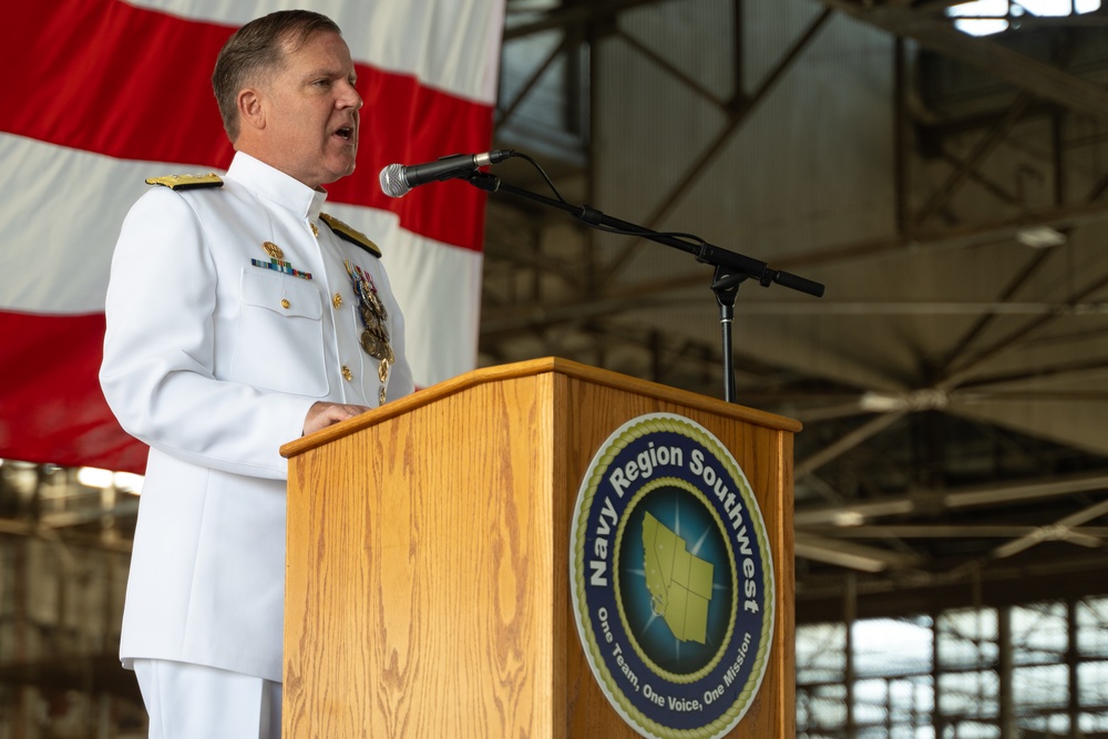 CNRSW Change of Command