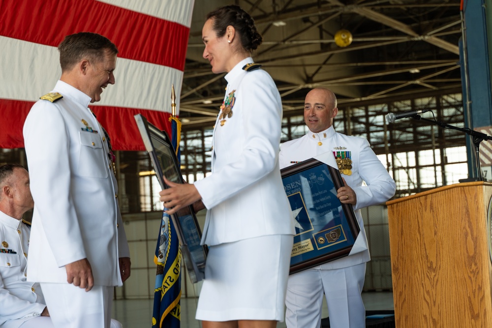 CNRSW Change of Command