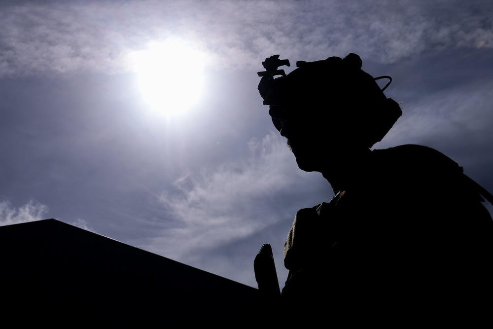 Marines Live-Fire Exercise Aboard USNS Comfort