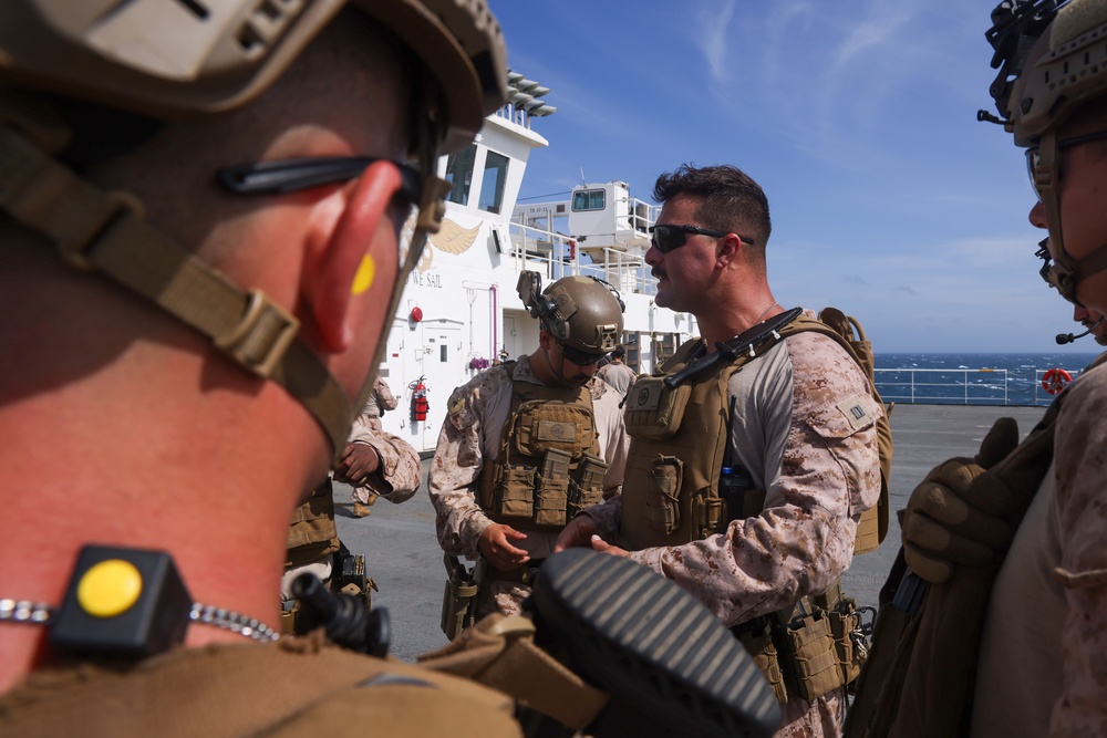CP25 Marine Security Forces Weapons Training
