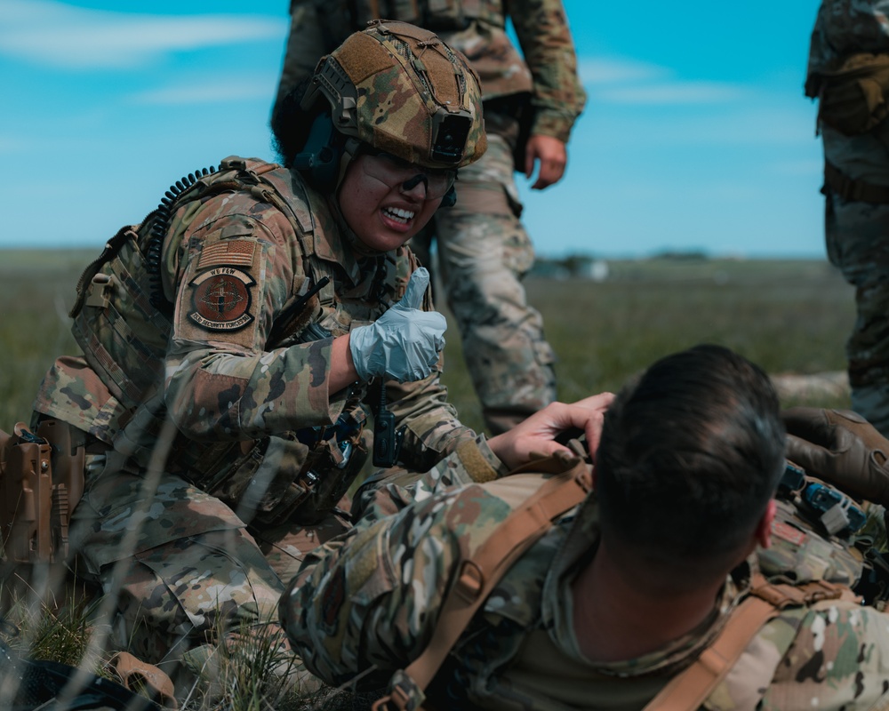 Joint exercise hosted by F.E. Warren Air Force Base