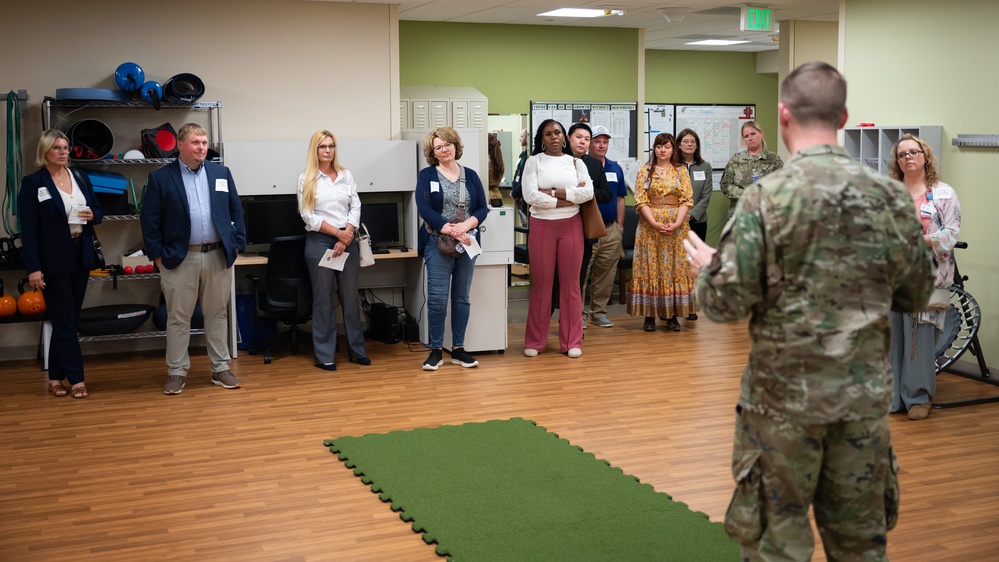 5th Medical Group Provider Open House builds working relationships with local community providers