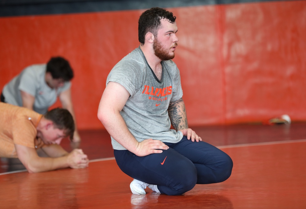 The Wrestler: After Deployment Joe Braunagel Returns to NCAA Division 1 Athletics