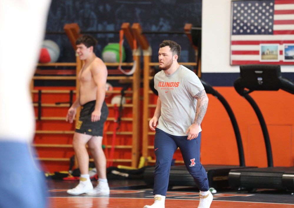 The Wrestler: After Deployment Joe Braunagel Returns to NCAA Division 1 Athletics