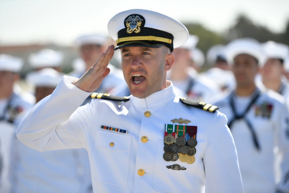 The Professionals Conduct Change of Command