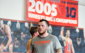 The Wrestler: After Deployment Joe Braunagel Returns to NCAA Division 1 Athletics