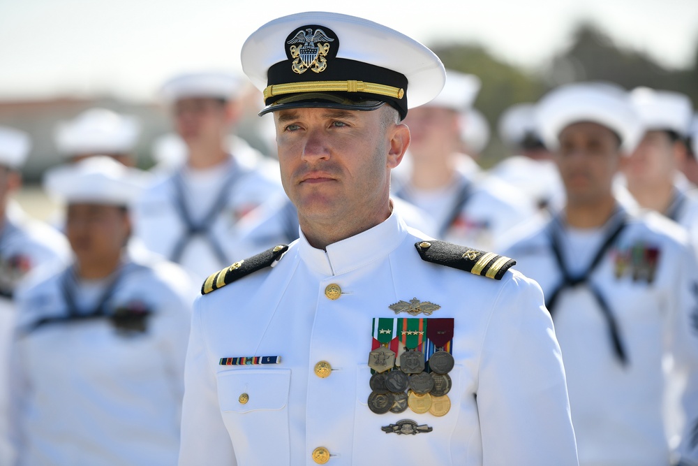 The Professionals Conduct Change of Command