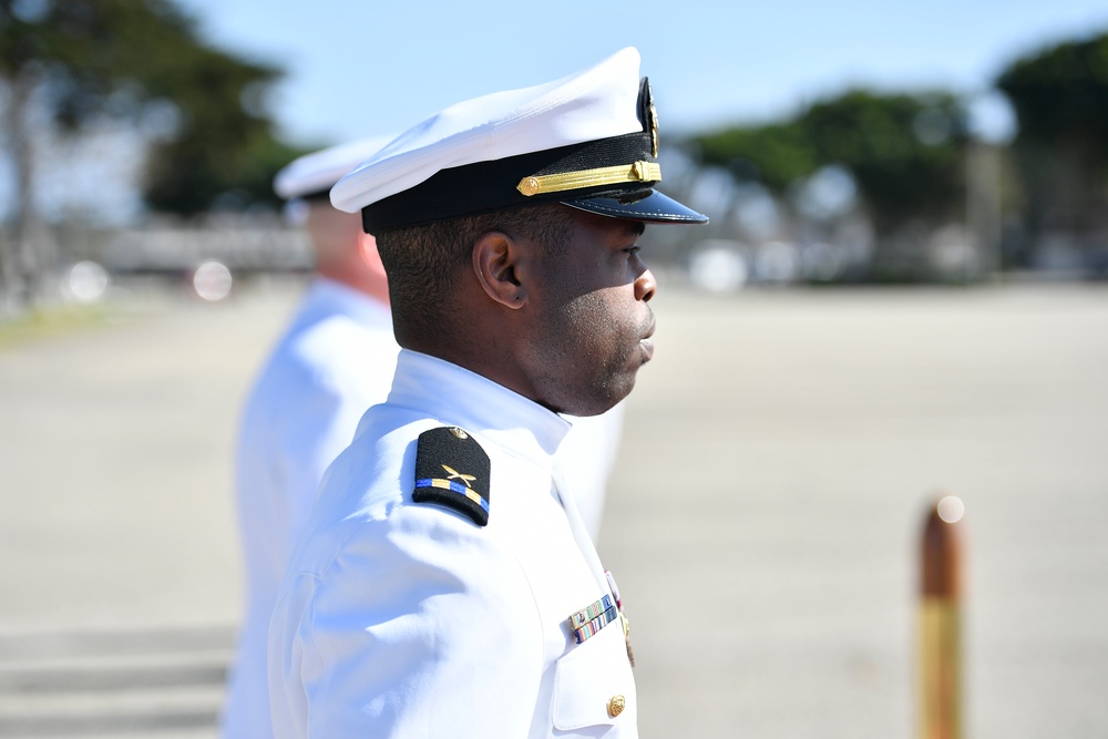 The Professionals Conduct Change of Command
