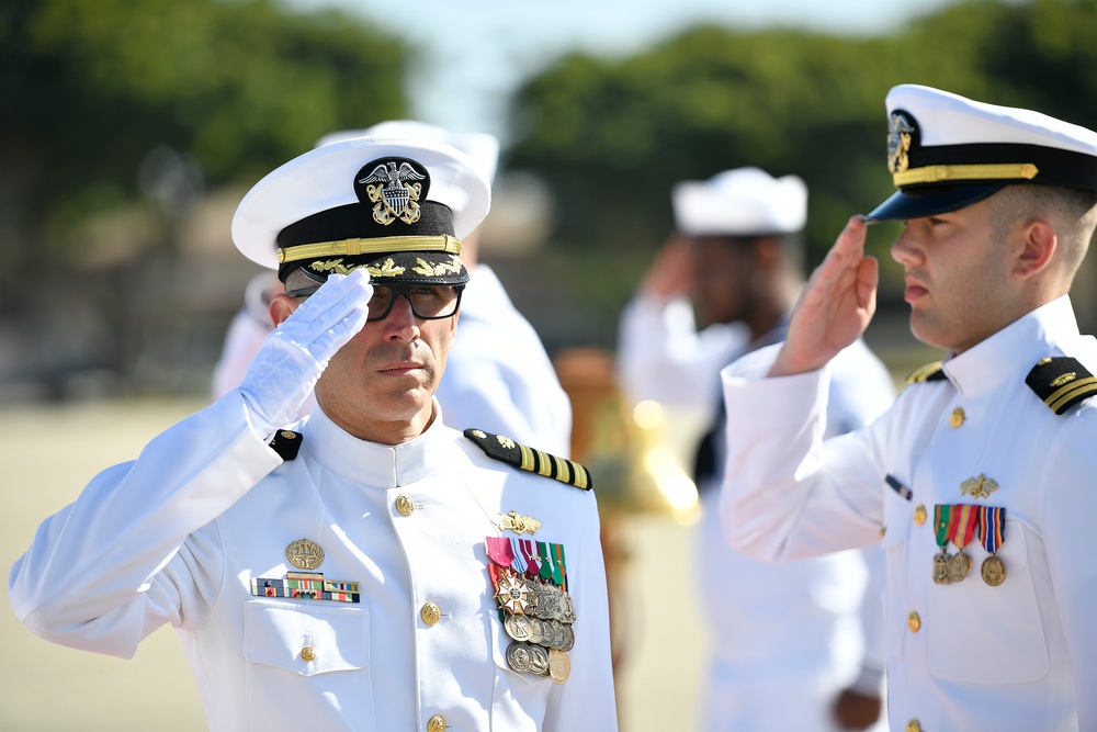 The Professionals Conduct Change of Command
