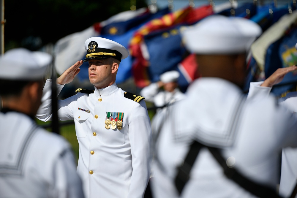 The Professionals Conduct Change of Command