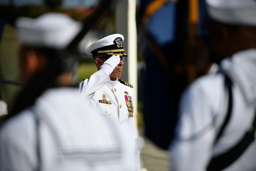 The Professionals Conduct Change of Command