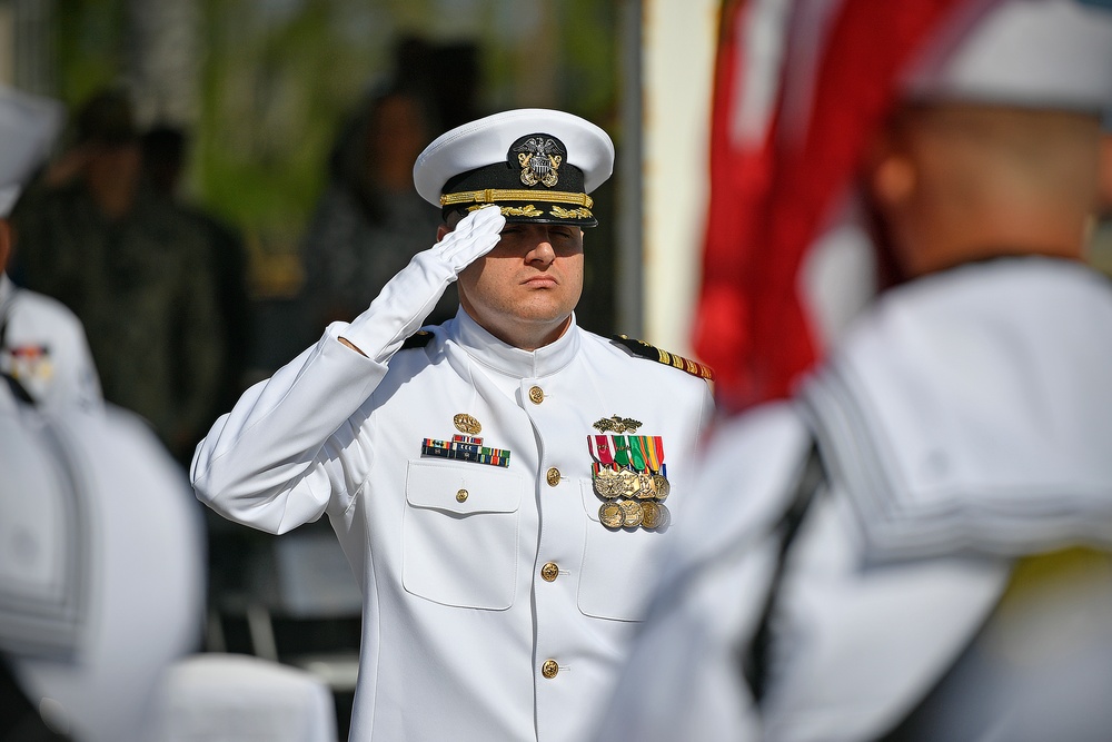 The Professionals Conduct Change of Command