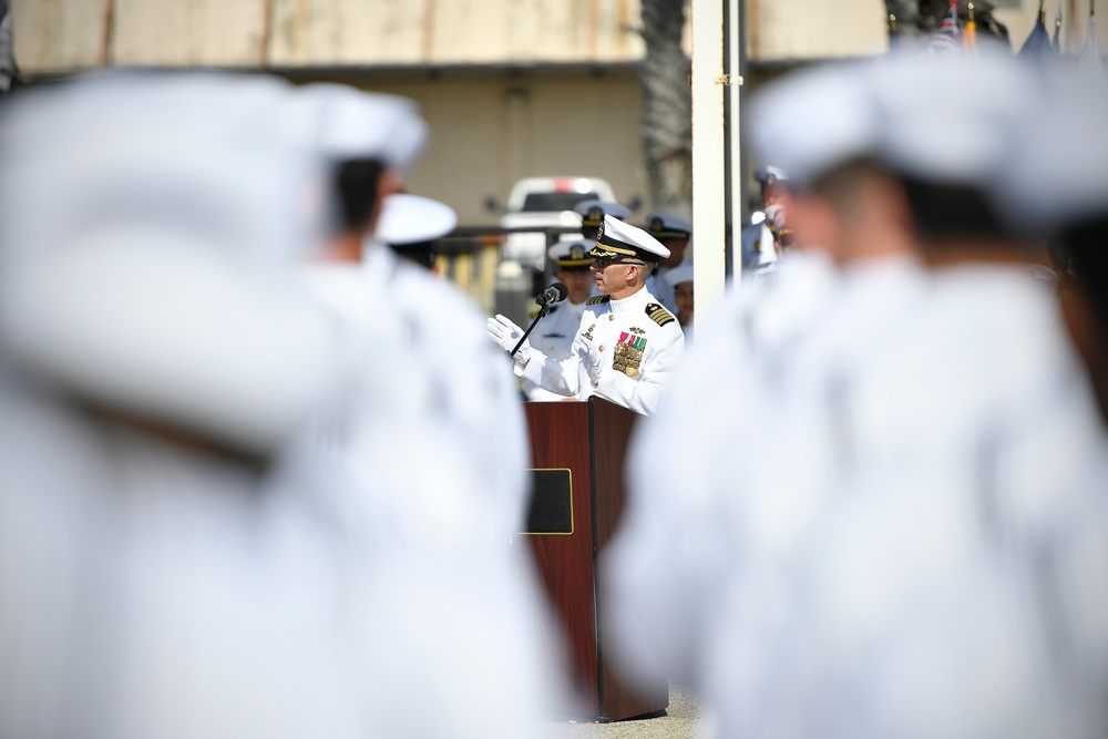 The Professionals Conduct Change of Command