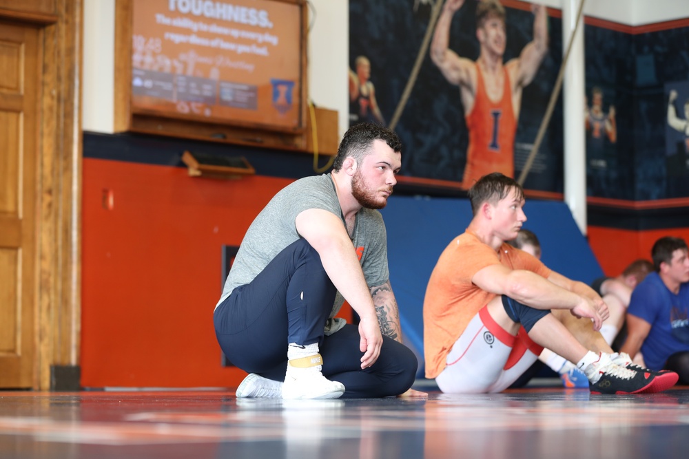 The Wrestler: After Deployment Joe Braunagel Returns to NCAA Division 1 Athletics